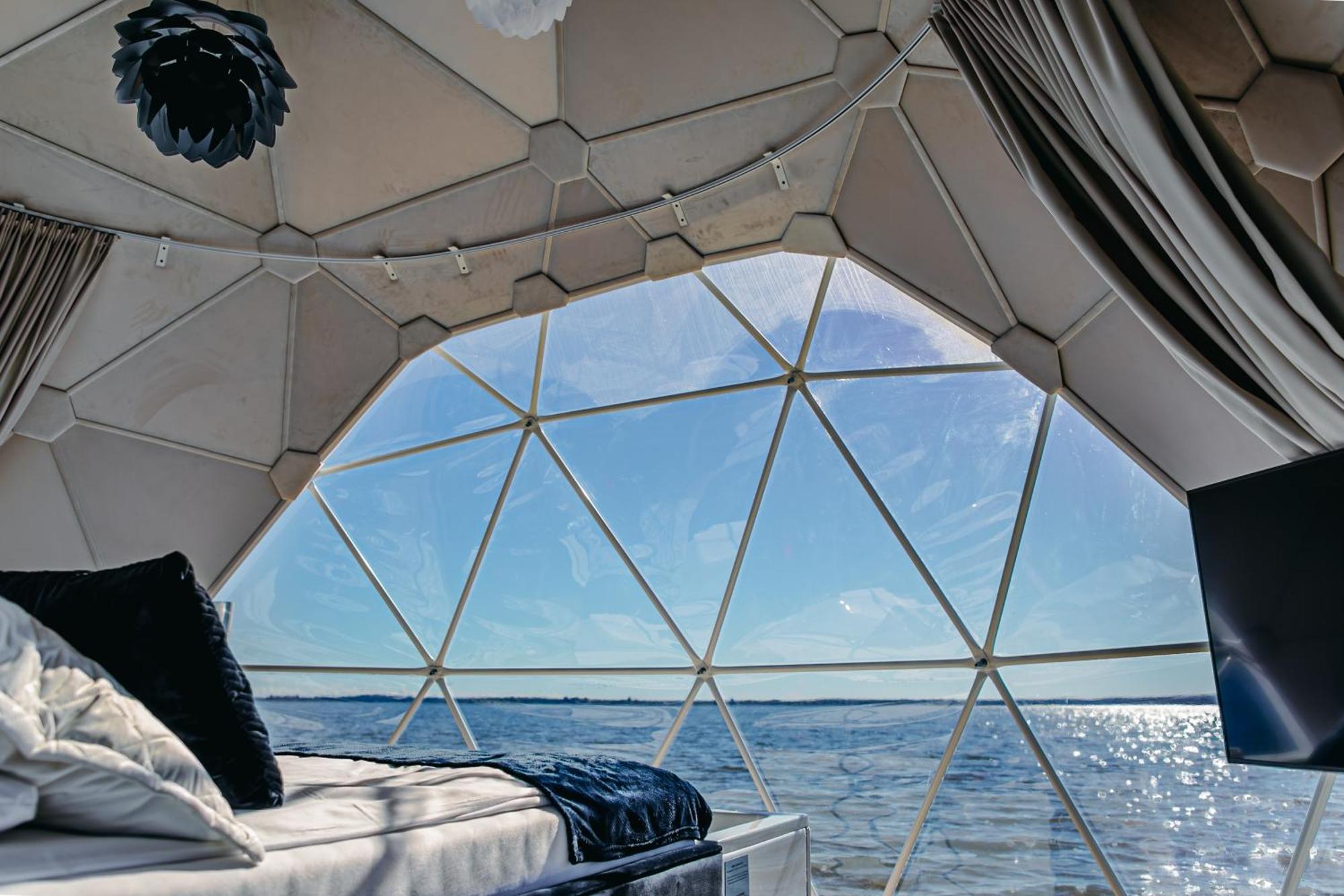 Grand Ht Houseboats - Domki Na Wodzie - Sauna, Jacuzzi, Kominek Mielno  Quarto foto